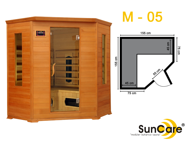 SunCare Sauna - M-05 Corner