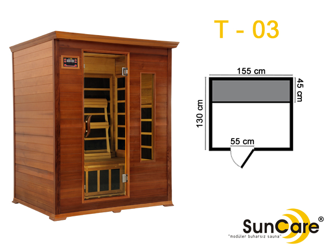 SunCare Sauna - T-03 Luxury